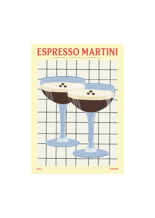 Elin PK Poster - Espresso Martini