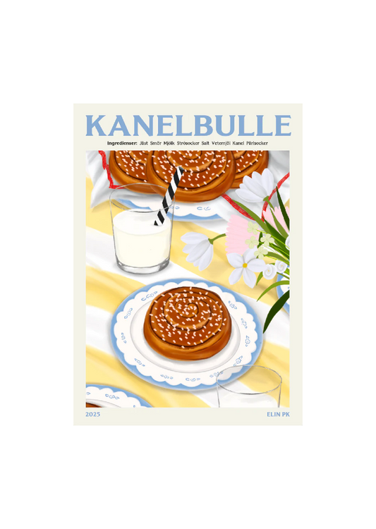 Elin PK Poster - Kanelbulle