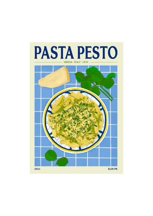 Elin PK Poster - Pasta Pesto