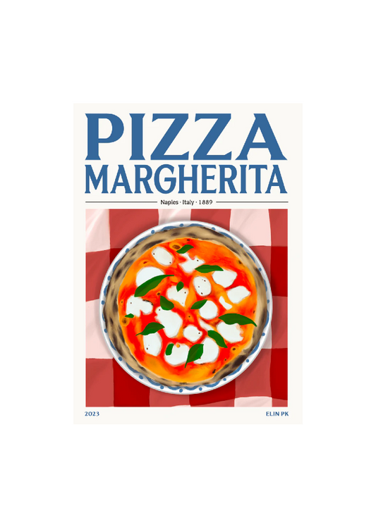 Elin PK Poster - Pizza Margherita