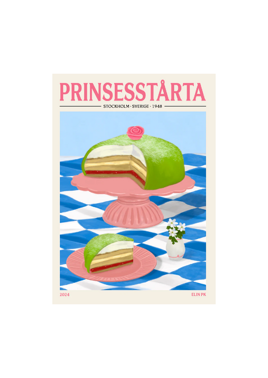 Elin PK Poster - Prinsesstårta